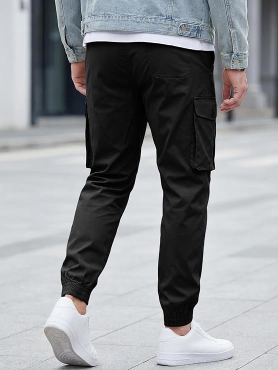 Men’s Multi-Pocket Cargo Jogger Pants